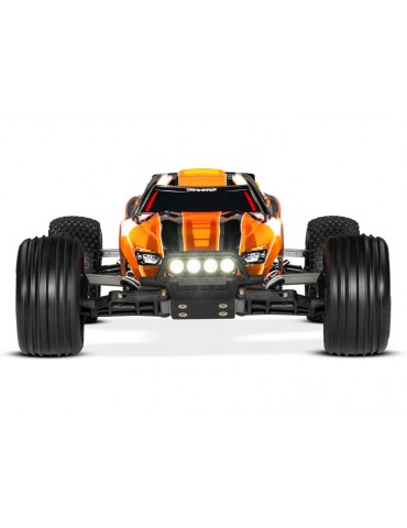 Traxxas Rustler 1:10 RTR red-black with LED lights
