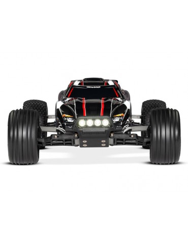 Traxxas Rustler 1:10 RTR red-black with LED lights
