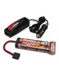 Traxxas Rustler 1:10 RTR red-black with LED lights