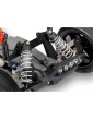 Traxxas Rustler 1:10 RTR red-black with LED lights