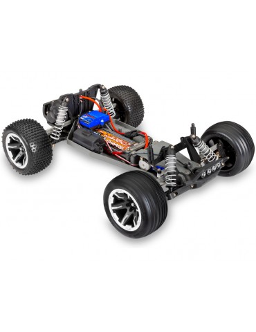 Traxxas Rustler 1:10 RTR red-black with LED lights