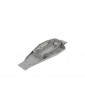 Traxxas Lower chassis (gray) (166mm long battery compartment)