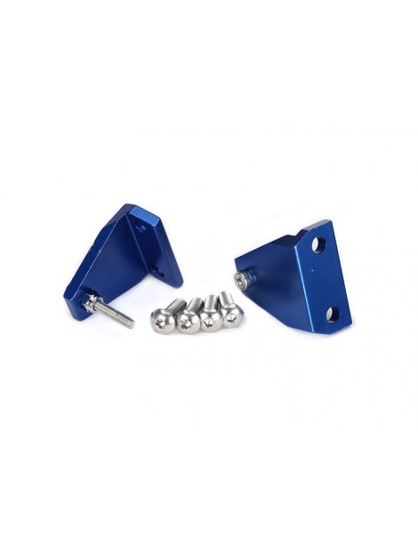 Traxxas Trim tab adjuster (2)/ hardware stainless steel
