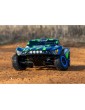 Traxxas Slash 1:10 RTR blue with LED lights
