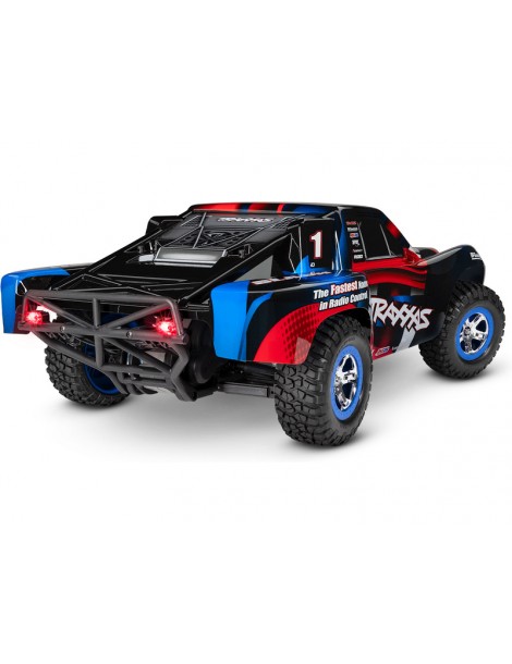 Traxxas Slash 1:10 RTR blue with LED lights