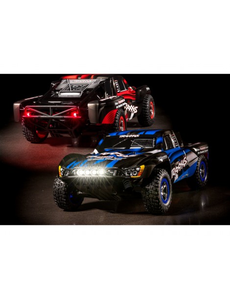Traxxas Slash 1:10 RTR red-blue with LED lights
