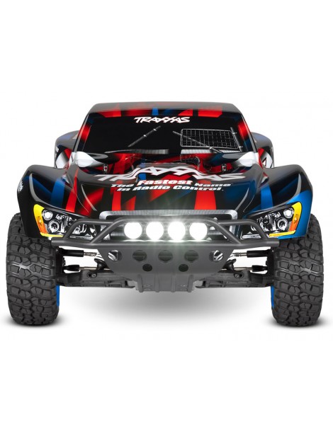 Traxxas Slash 1:10 RTR red-blue with LED lights