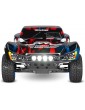 Traxxas Slash 1:10 RTR red-blue with LED lights