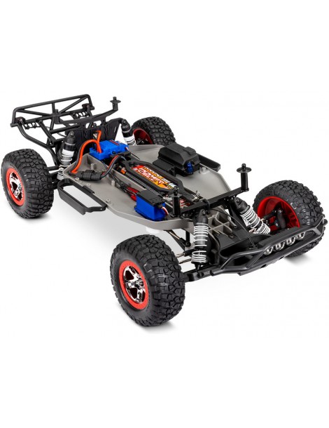 Traxxas Slash 1:10 RTR red-blue with LED lights