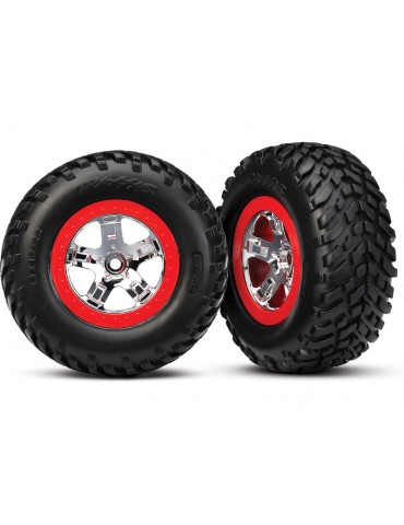 Traxxas Slash 1:10 RTR red-blue with LED lights