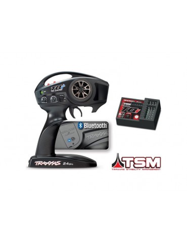 Traxxas TQi 2.4 GHz radio system, 2-channel, Traxxas Link enabled, TSM 5-ch micro receiver