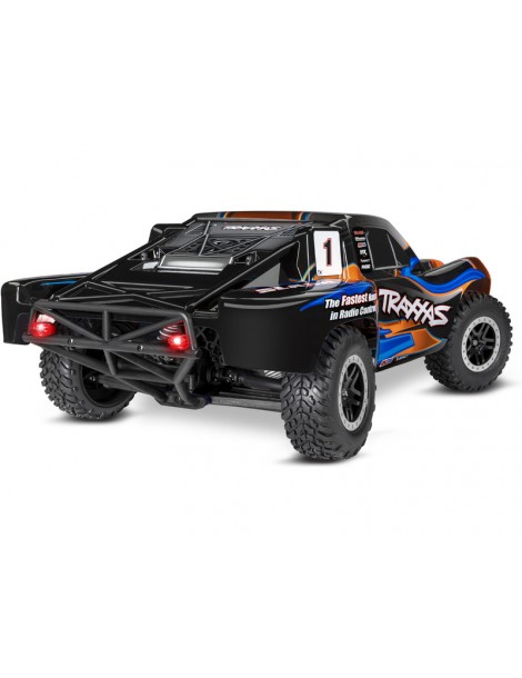 Traxxas Slash 4WD 1:10 RTR orange with LED lights