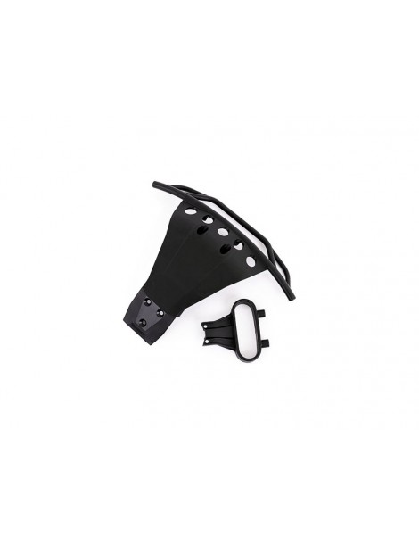 Traxxas Bumper, front/ bumper support (fits 4WD Slash) (for LED light kit)