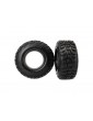 Traxxas Tires, Kumho, ultra-soft S1 (dual profile 4.3x1.7- 2.2/3.0) (pair)/ foam inserts (2)