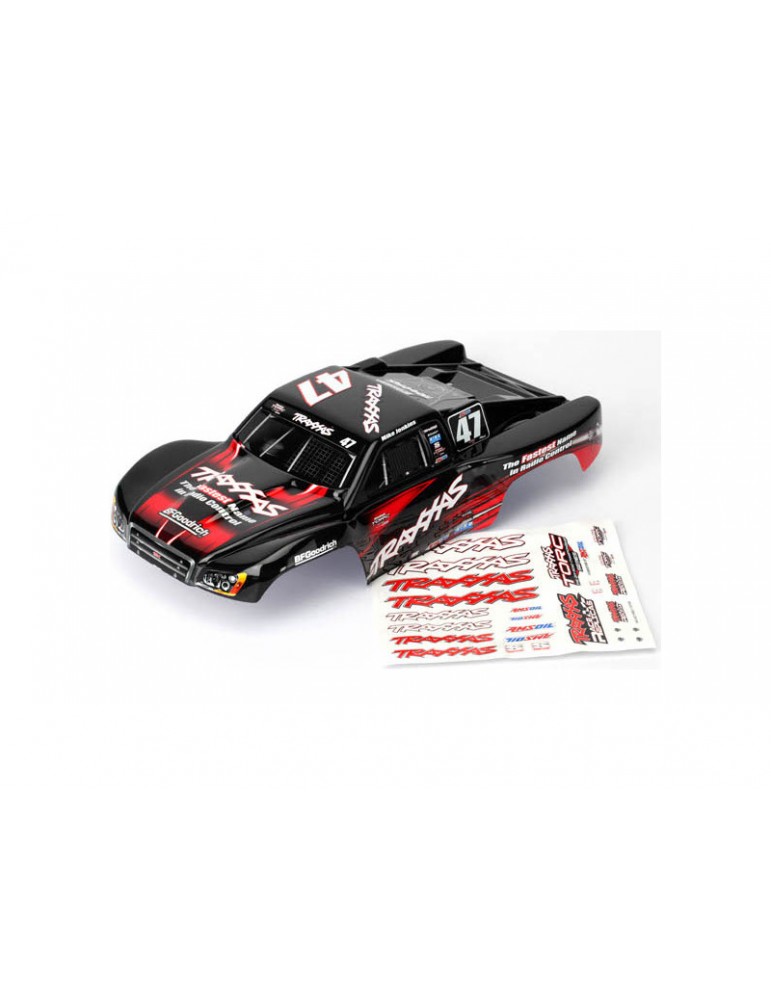 Traxxas Body, Mike Jenkins 47, 1/16 Slash (painted, decals applied)