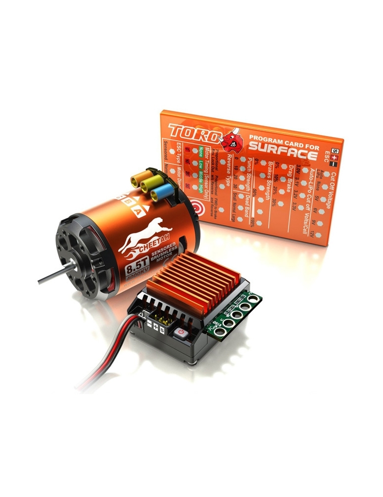 SkyRC Cheetah 1/10 60A 4000kV 8.5T Sensored Combo SkyRC Cheetah 1/10 60A 4000kV 8.5T Sensored Combo