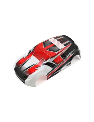 Traxxas Body, LaTrax 1/18 Rally, red (painted)/ decals