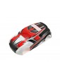 Traxxas Body, LaTrax 1/18 Rally, red (painted)/ decals