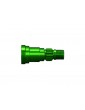 Traxxas Stub axle, aluminum green-anodized) (1) (use only with 7750X)