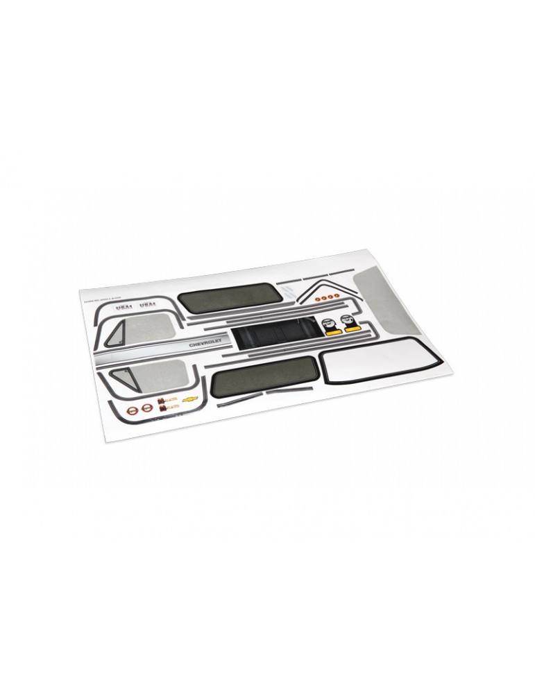 Traxxas Decal sheet, Chevrolet Blazer 1979
