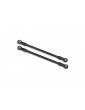 Traxxas suspension links, rear upper, 5x115mm, black (2)