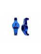 Traxxas Caster blocks, aluminum (blue-anodized) (pair)