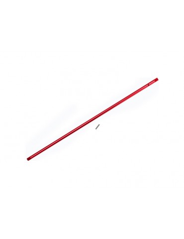 Traxxas Driveshaft, center, aluminum, red-anodized