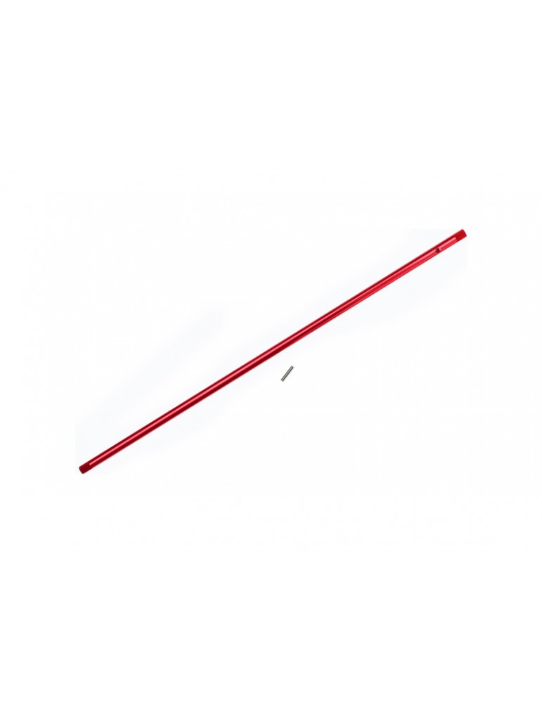 Traxxas Driveshaft, center, aluminum, red-anodized