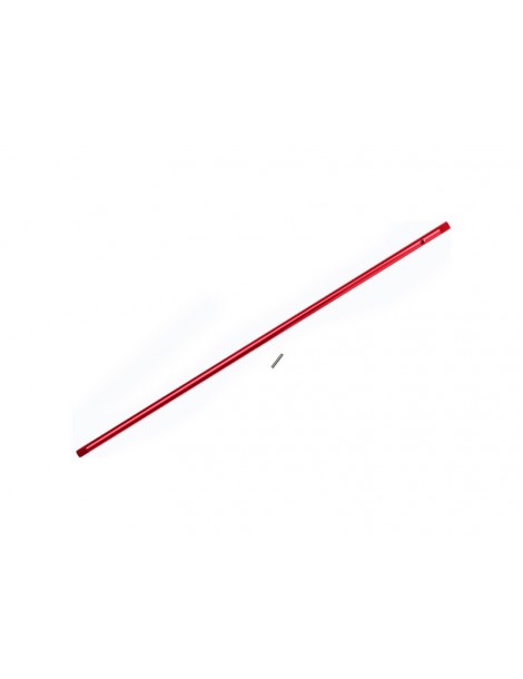 Traxxas Driveshaft, center, aluminum, red-anodized