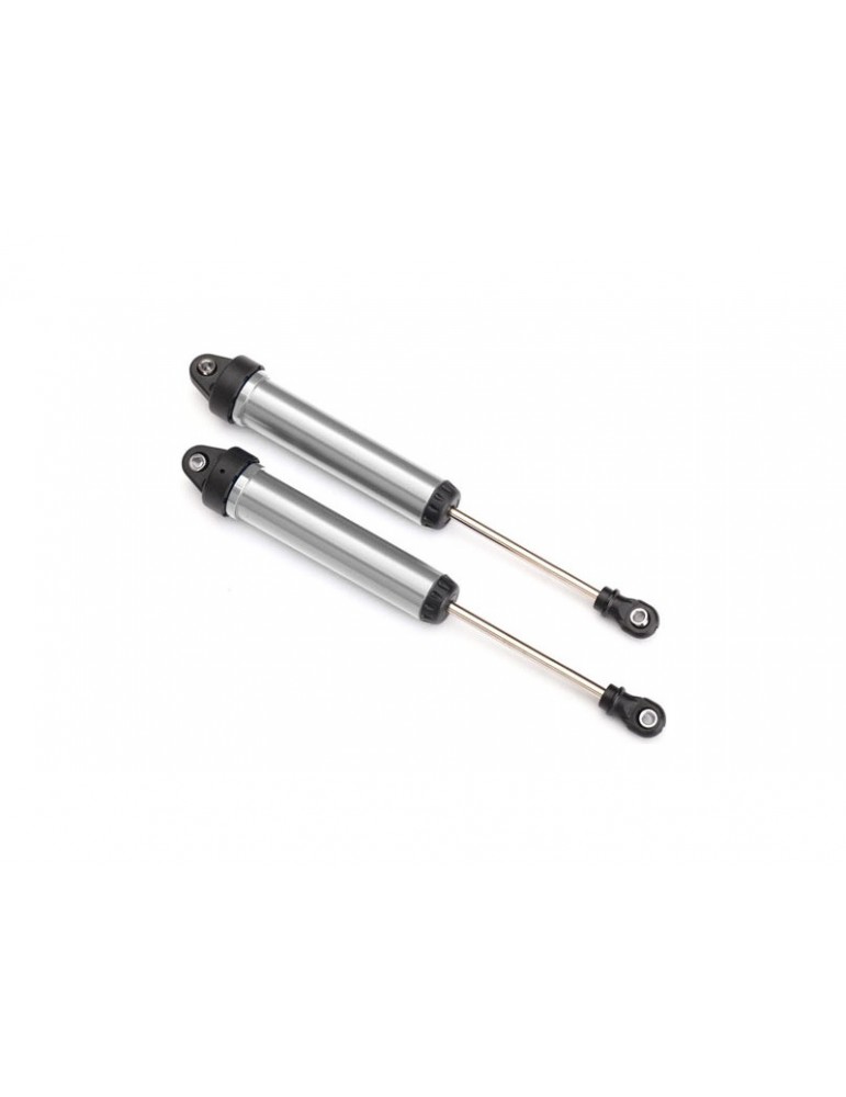 Traxxas Shocks, GTR, 160mm, silver (no threads) (2)