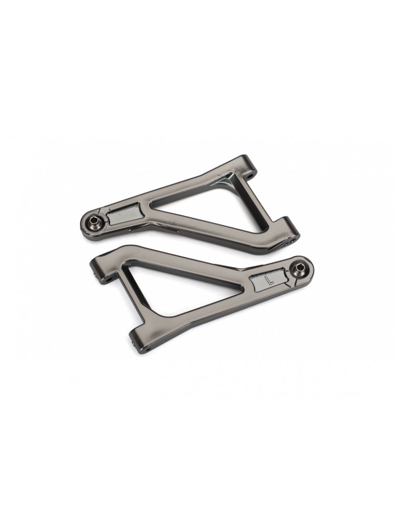 Traxxas Suspension arms, upper (left & right) (satin black chrome-plated)