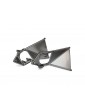Traxxas Mounts, suspension arm, upper (front) (satin black chrome-plated)