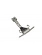 Traxxas Skidplate, front (plastic) (satin black chrome-plated)