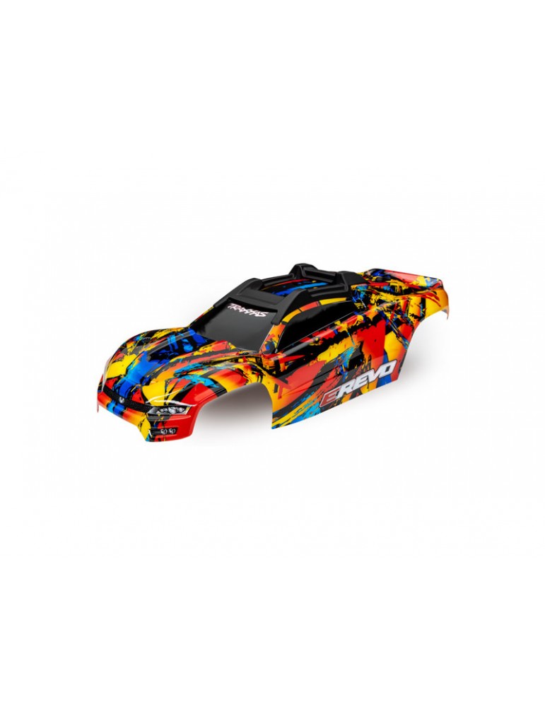 Traxxas Body, E-Revo, Solar Flare