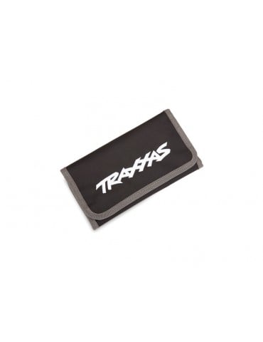 Traxxas Tool pouch, black (custom embroidered with Traxxas logo)