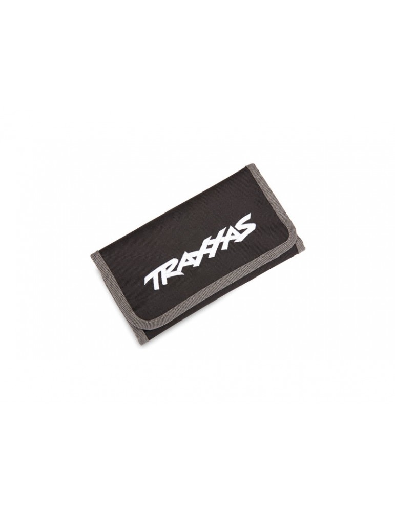 Traxxas Tool pouch, black (custom embroidered with Traxxas logo)