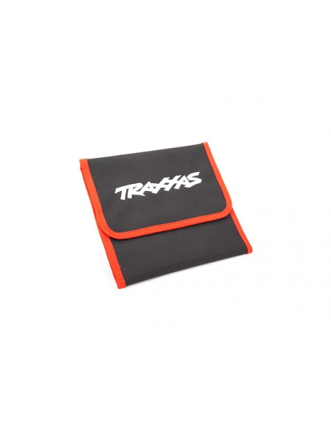 Traxxas Tool pouch, red (custom embroidered with Traxxas logo)