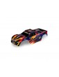 Traxxas Body, Maxx, yellow (painted, decals applied) (for 352mm wheelbase)
