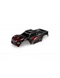 Traxxas Body, Maxx, red (painted, decals applied) (for 352mm wheelbase)