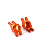Traxxas Carriers, stub axle (orange-anodized 6061-T6 aluminum) (rear) (2)