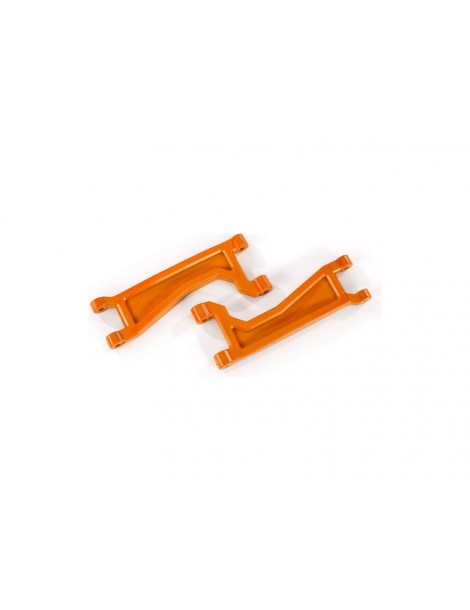 Traxxas Suspension arms, upper, orange (2) (for WideMaxx)