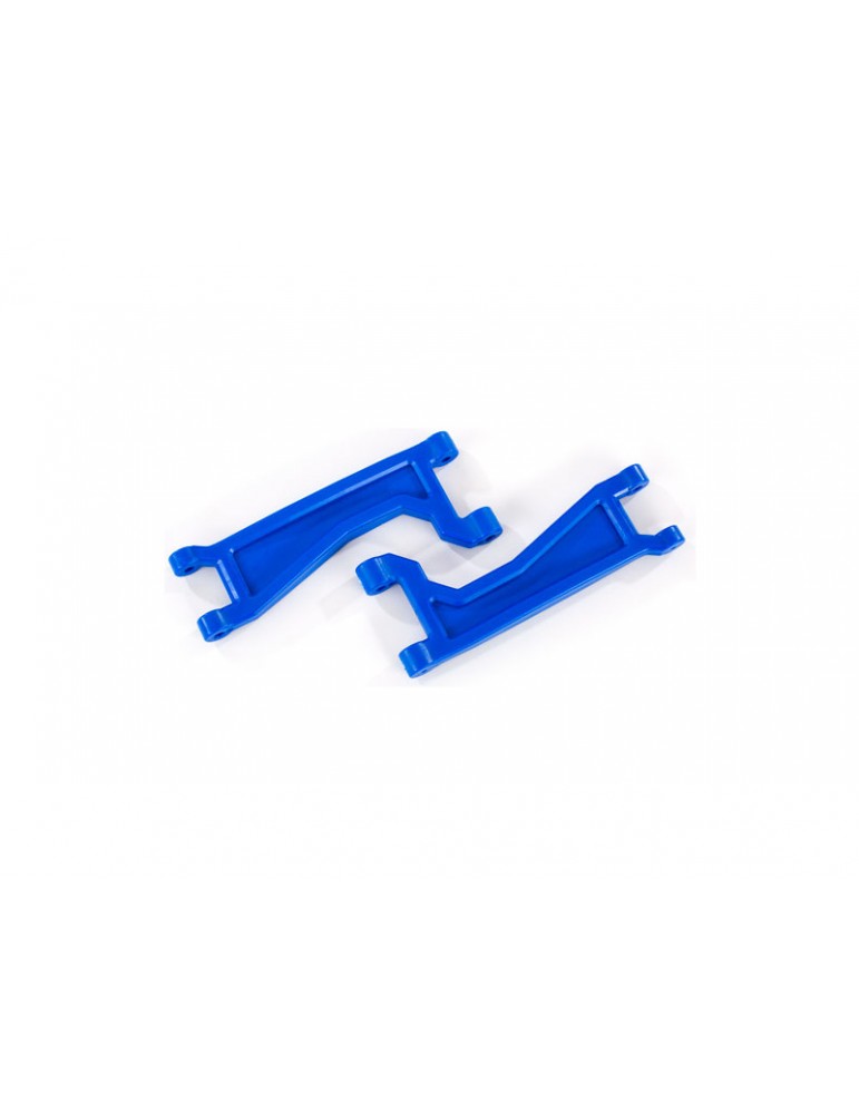 Traxxas Suspension arms, upper, blue (2) (for WideMaxx)