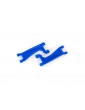 Traxxas Suspension arms, upper, blue (2) (for WideMaxx)