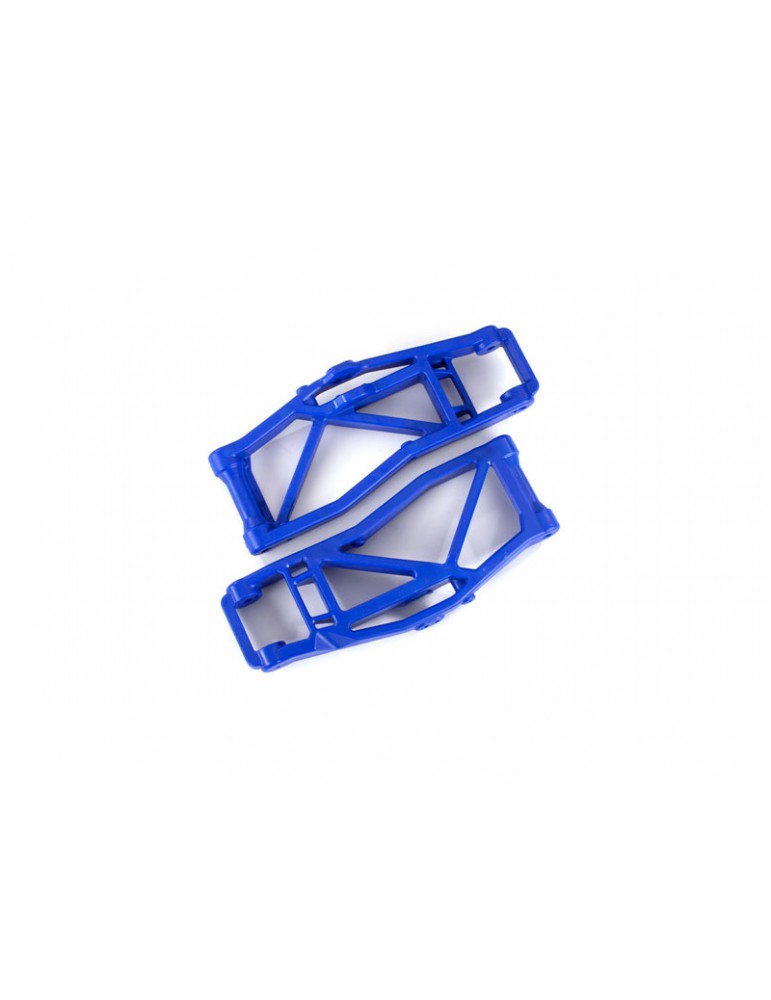 Traxxas Suspension arms, lower, blue (2) (for WideMaxx)