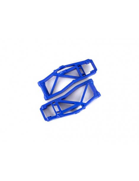 Traxxas Suspension arms, lower, blue (2) (for WideMaxx)
