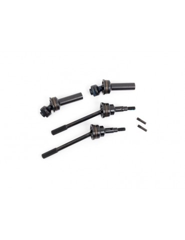 Traxxas Driveshafts, front, extreme heavy duty, CVD (complete assembly) (2) (for use with 9080 upgr