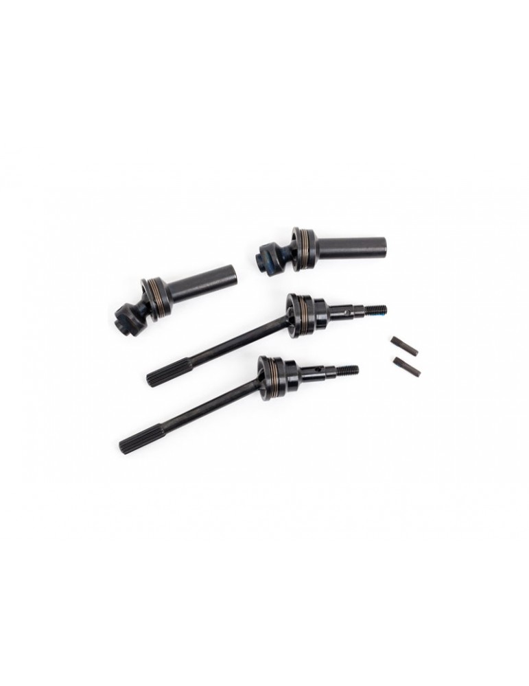 Traxxas Driveshafts, front, extreme heavy duty, CVD (complete assembly) (2) (for use with 9080 upgr