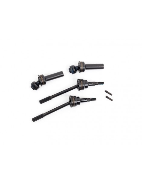 Traxxas Driveshafts, front, extreme heavy duty, CVD (complete assembly) (2) (for use with 9080 upgr