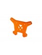 Traxxas Shock tower, rear, 6061-T6 aluminum (orange-anodized)