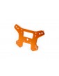 Traxxas Shock tower, front, 6061-T6 aluminum (orange-anodized)